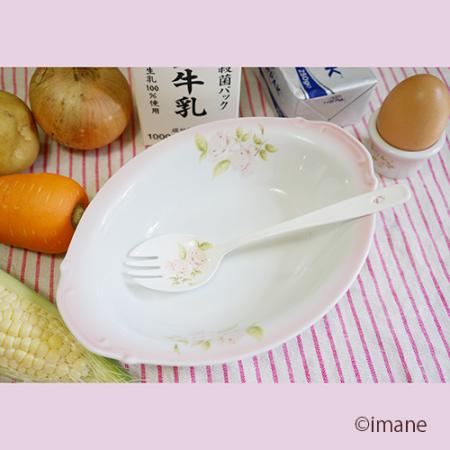 【2023.8月の新商品・入荷しました!!】imane　ダイアナローズ・レトロシチュー皿