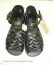 クレドラン　NEW MESH SHOE:BLACK (オイルド レザー シューズ)