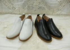 【26周年お祝いSALE】アロマドミュゲ　レザーフラット　リリト:WH*60%OFF