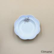 【1月の新商品 入荷しました!!】imane　ビビアンパープル・ルーシュナッピー皿