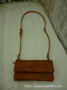 クレドラン　ECRA 2WAY POCHETTE:CAMEL