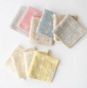 今治タオル　コンテックス　リネンプラスハンカチ(5色入荷)