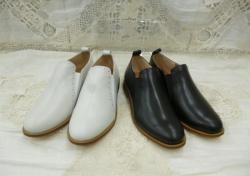 【26周年お祝いSALE】アロマドミュゲ　レザーフラット　リリト:WH*60%OFF