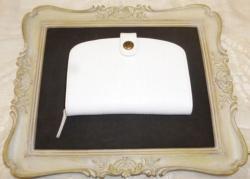 【クリアランスセール】クレドラン　RAY WALLET:WHITE STRIPE *80%OFF