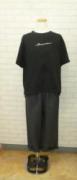 【蚤の市SALE】シュシュドママン　コットンT　Maman Logo T:BK*WH　￥7,900→