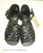 【クリアランスセール】クレドラン　NEW MESH SHOE:BLACK (オイルド レザー シューズ)　Lサイズ　*50%OFF