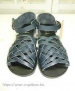 【クリアランスセール】クレドラン　NEW MESH SHOE:NV (オイルド レザー シューズ)Lサイズ　*50%OFF