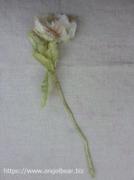 Angelica Leaf　シルクローズ　染め花:B