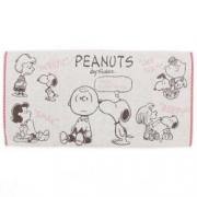 今治　SNOOPY バスタオル レトロ レッド