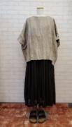 【蚤の市SALE】エムビー　ガーゼドゥリンタシェテ　ブラウス:OL￥10,890→
