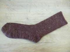 アロマドミュゲ　靴下　MIX yarn sox:RD