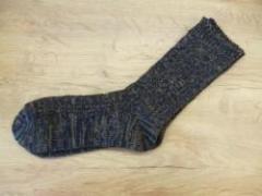 【25周年お祝いSALE】アロマドミュゲ　靴下　MIX yarn sox:NV*50%OFF