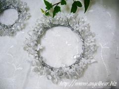 BEADS　WREATH　クリアL