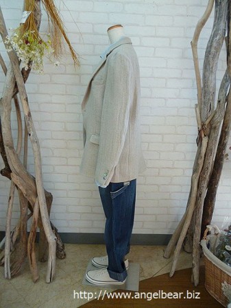 AO　Ramie linen viylla Jacket  BE