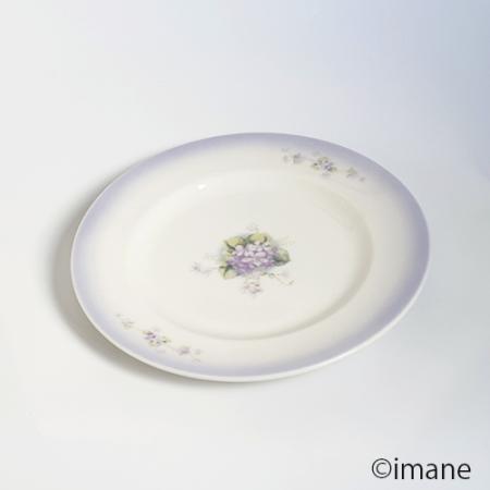 【2025.2月の新商品　ご予約受付中】imane スミレ・ケーキ皿(限定50個)