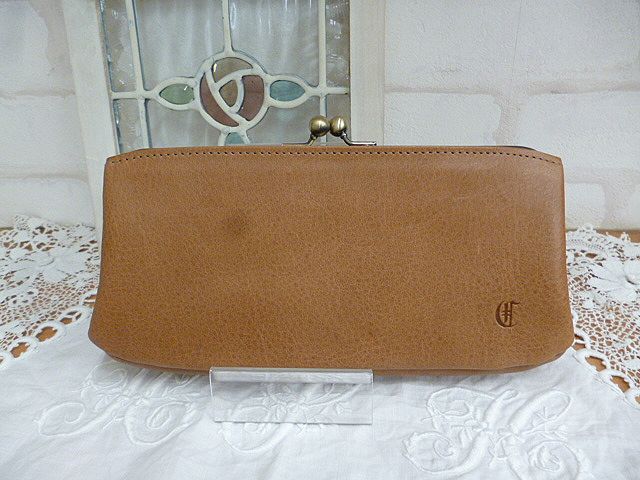 クレドラン　NUA PURSE LONG WALLET:DARK BEIGE