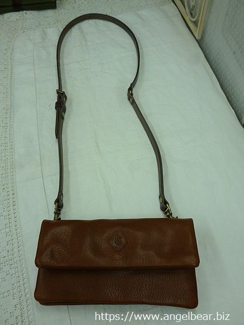 クレドラン　ECRA 2WAY POCHETTE:BROWN