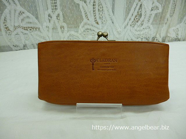 クレドラン　NOM PURSE LONG WALLET:CAMEL