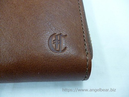 クレドラン　DEBOR ROUNDZIP LONG WALLET:BROWN