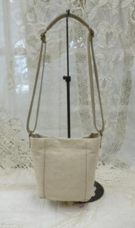 クレドラン　ACHA POCHETTE:BEIGE×GRAY