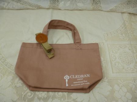 【タイムセール】クレドラン　LOGO TOTE S(2色入荷)*70%OFF