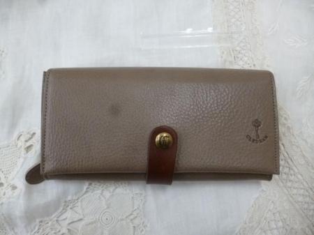 クレドラン　FERME WALLET L:GRAY