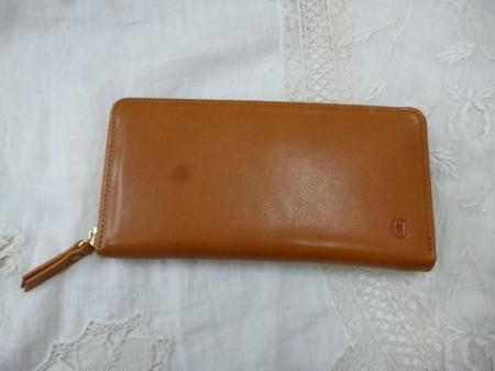 クレドラン　TOUR LONG WALLET:CAMEL