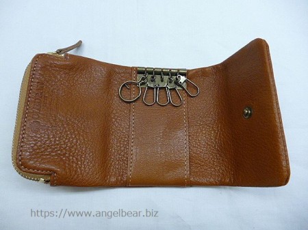 クレドラン　ECRA HOLD KEY CASE:CAMEL