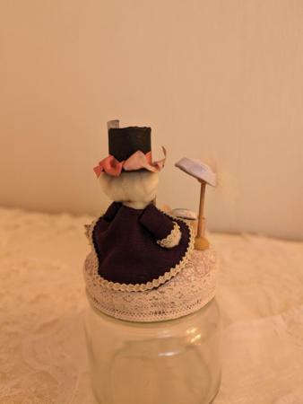 【イマン・デ・パッサージュ】ベア瓶　帽子屋さん(良品・40%OFF)※さらにお安くなりました。