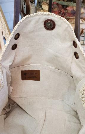  【クリアランスSALE】クレドラン　SEMICIRCLE BASKET M:NATURAL*50%OFF