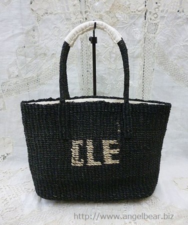  【クリアランスSALE】クレドラン　SIMPLE LOGO BASKET:BLACK*50%OFF