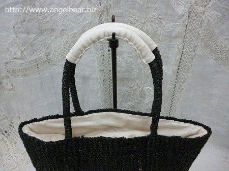  【クリアランスSALE】クレドラン　SIMPLE LOGO BASKET:BLACK*50%OFF