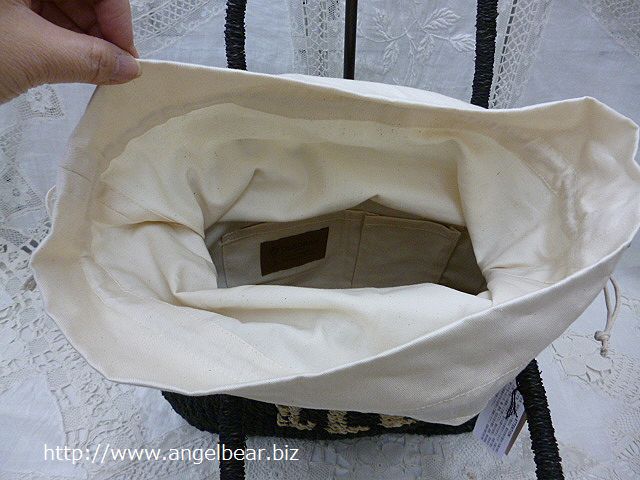  【クリアランスSALE】クレドラン　SIMPLE LOGO BASKET:BLACK*50%OFF