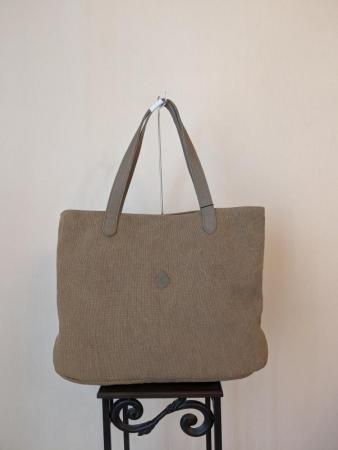 クレドラン　GALE WIDE TOTE: BEIGE