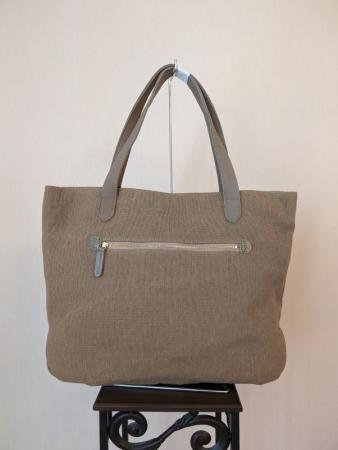 クレドラン　GALE WIDE TOTE: BEIGE