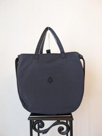 クレドラン　POID 2WAY ROUND BAG:CHARCOAL