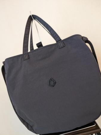 クレドラン　POID 2WAY ROUND BAG:CHARCOAL