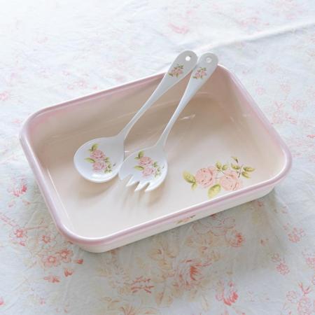 【5月新商品・ご予約受付中】imane  ダイアナローズ・サラダスプーン&フォーク
