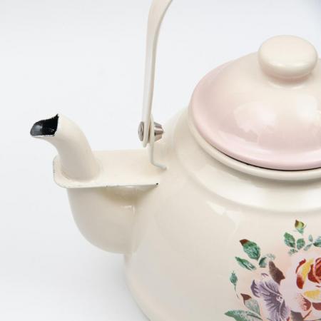 【2025.2月の新商品】imane premier　プリンセスローズ・レトロケトル1.5L