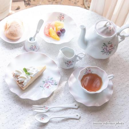 【2025.2月の新商品・ご予約受付中】imane　プリンセスローズ・フルーツ皿