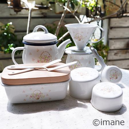 【入荷しました】imane　ローズバスケット・片手計量カップ100ml