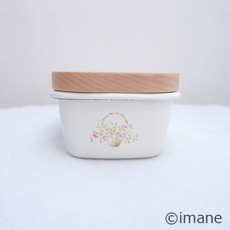 【入荷しました】imane　ローズバスケット・バターケース