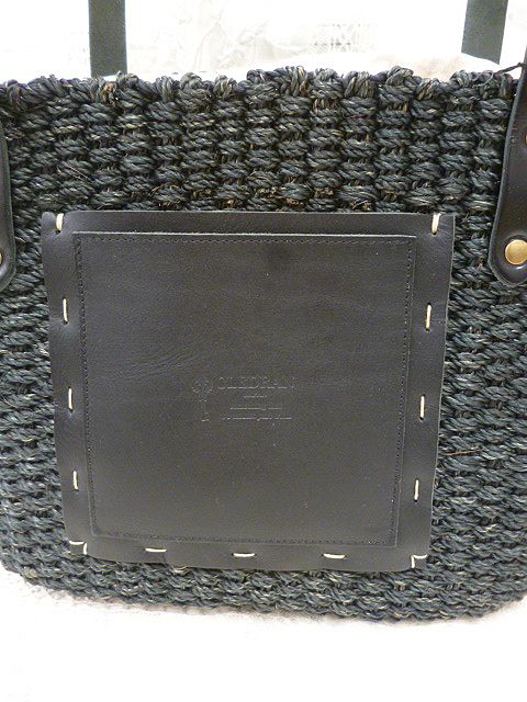 クレドラン SQUARE POCKET BASKET:BLACK×BLACK