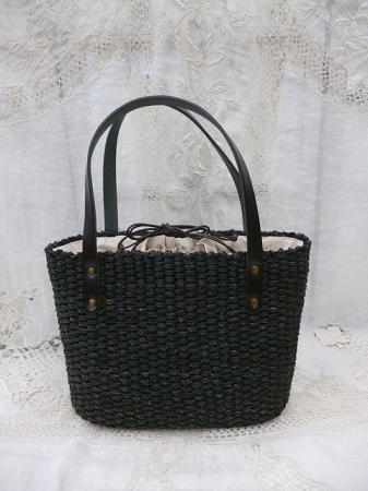 クレドラン SQUARE POCKET BASKET:BLACK×BLACK