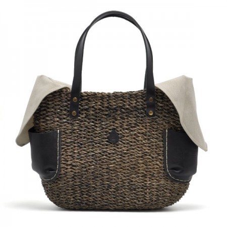 【クリアランスセール】クレドラン　DOUBLE POCKET BASKET:BLACK×BLACK*40%OFF
