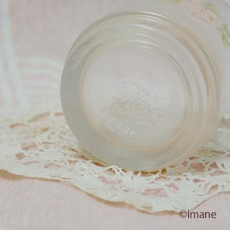 【2023・4新商品・入荷しました‼】imane　ローズバスケット・グラスマグ