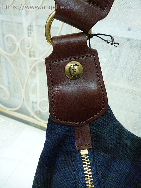 クレドラン　ROTA BODY BAG L:BLACK WATCH×BROWN