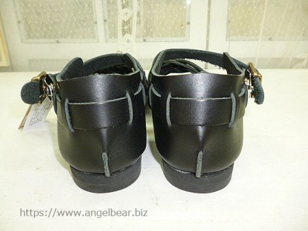 【クリアランスセール】クレドラン　NEW MESH SHOE:BLACK (オイルド レザー シューズ)　Lサイズ　*50%OFF