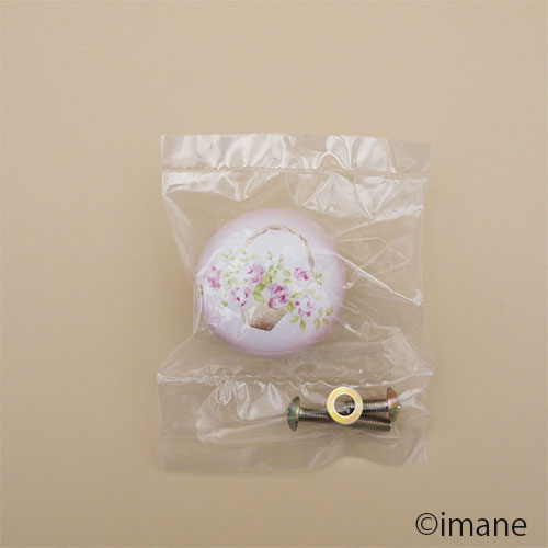 【入荷しました】imane　ローズバスケット・ツマミM