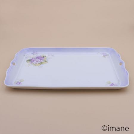 【入荷しました】imane　スミレ・アンティークトレーL